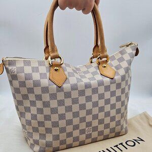 Louis Vuitton  Damier Azur Saleya PM Tote Bag